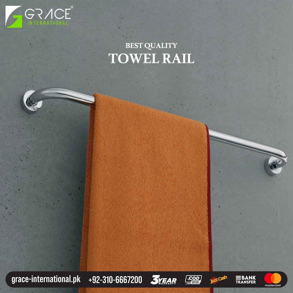 Kitchen Accessories Kitchen Towel Rail Hanger Stainless Steel 25 Inches