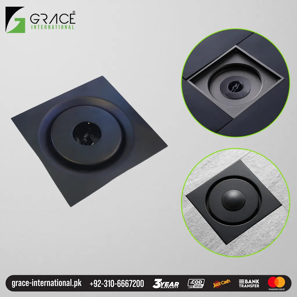 Floor Waste Drain Cover Jali for Sink with Wash Basin Pipe hole  Bathroom Accessories GFW 807