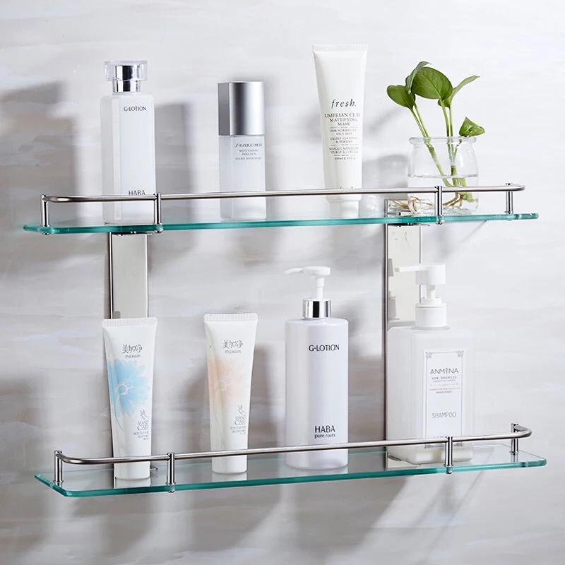 Bathroom Shelf Rack Glass Stainless Steel, Bathroom Accessories – Grace  International ( Factory in Gujranwala )