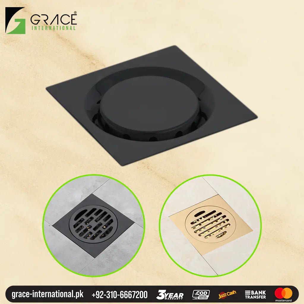 Kitchen floor discount drain grates