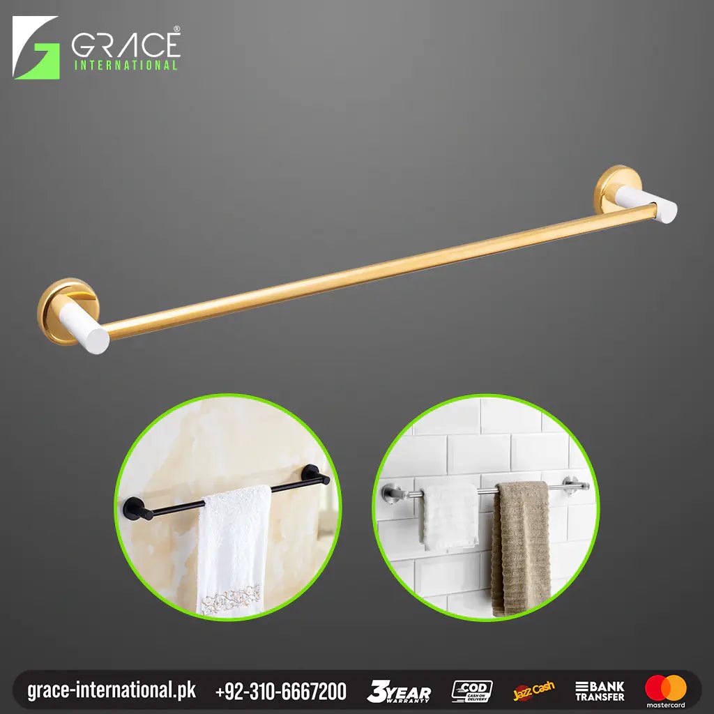 Towel Rail Towel Hanger for Bathroom Kitchen Accessories Pakistan (Fas