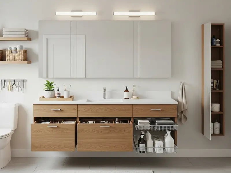 Bathroom organization ideas