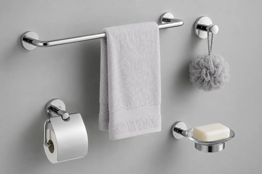 Stainless Steel vs Chrome Bathroom Accessories: Which Is Better?