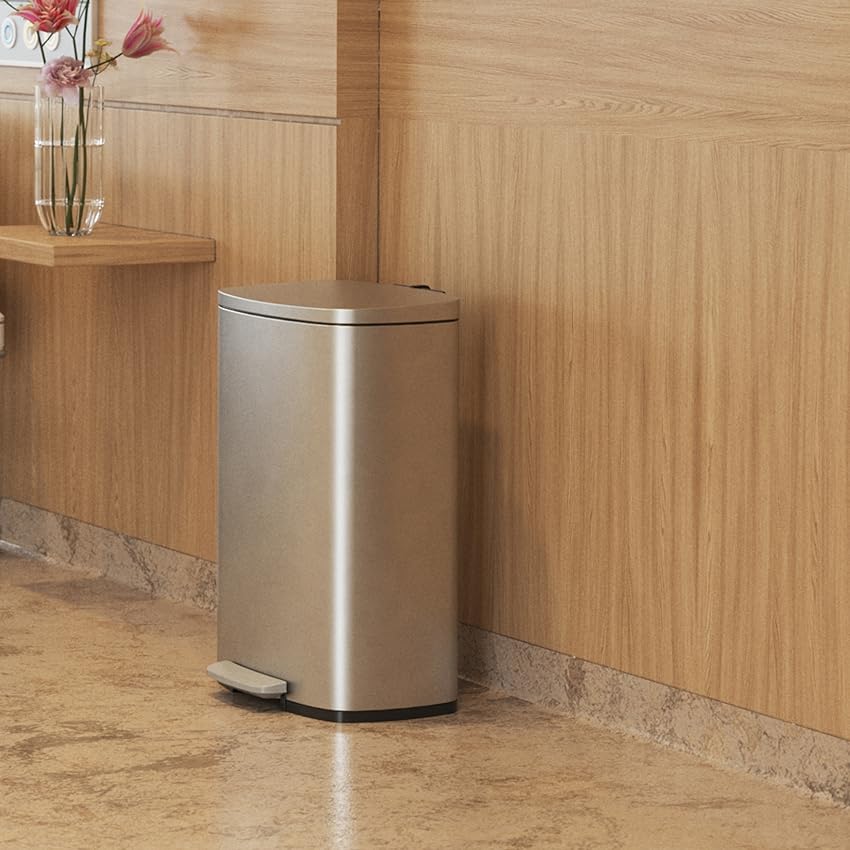 Pedal Dustbin, Trash Bin with Lid best price at Grace Store - Premium quality Home /Kitchen Accessories