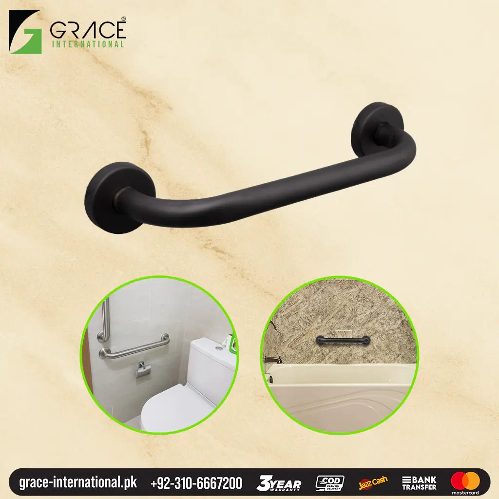 Bathroom Hand Grip Support Toilet Safety Grab Rails Senior elderly-Small - Grace International (Manufacturer)