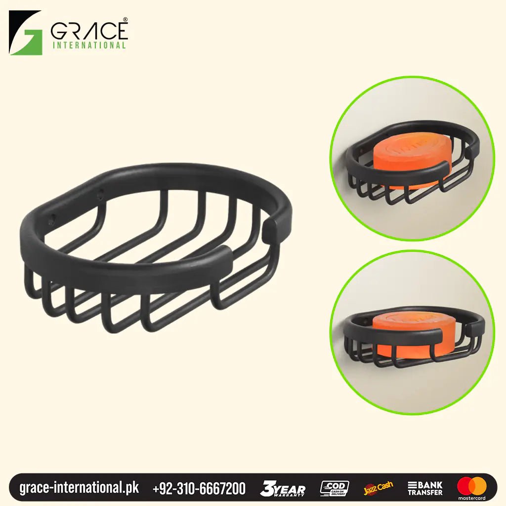 Bathroom Soap Dish Holder Soap Basket -Bathroom Accessories - Grace International (Manufacturer)