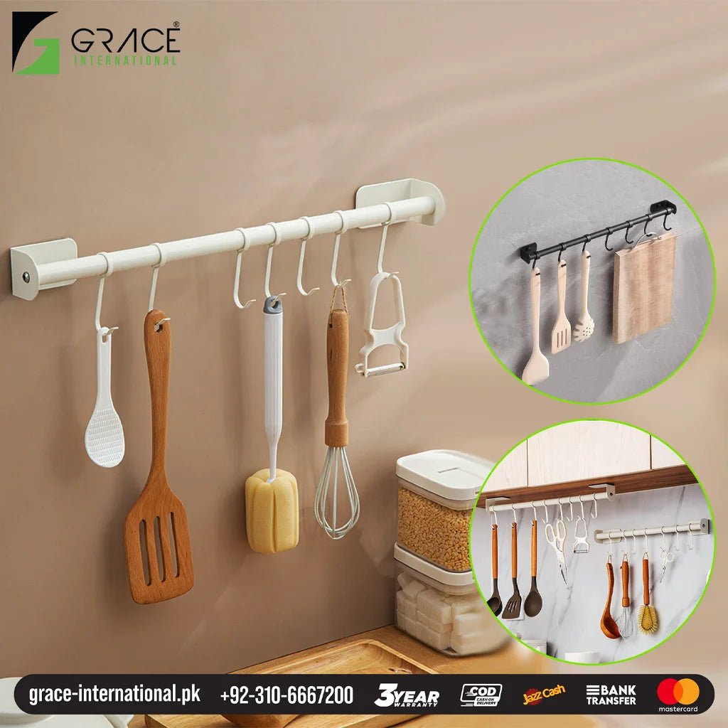 Cutlary Holder Hanger , Kitchen Utensils Spoon Hooks Kitchen Accessories - Grace International (Manufacturer)