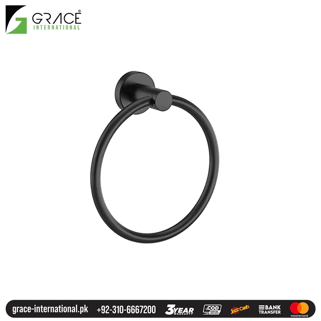 GTR-375 Bathroom Basin Sink Side Towel Ring Hanger Holder - Home Accessories Pakistan - Grace International (Manufacturer)