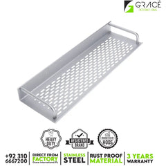 Bathroom Shelf Rack Glass Stainless Steel, Bathroom Accessories – Grace  International ( Factory in Gujranwala )