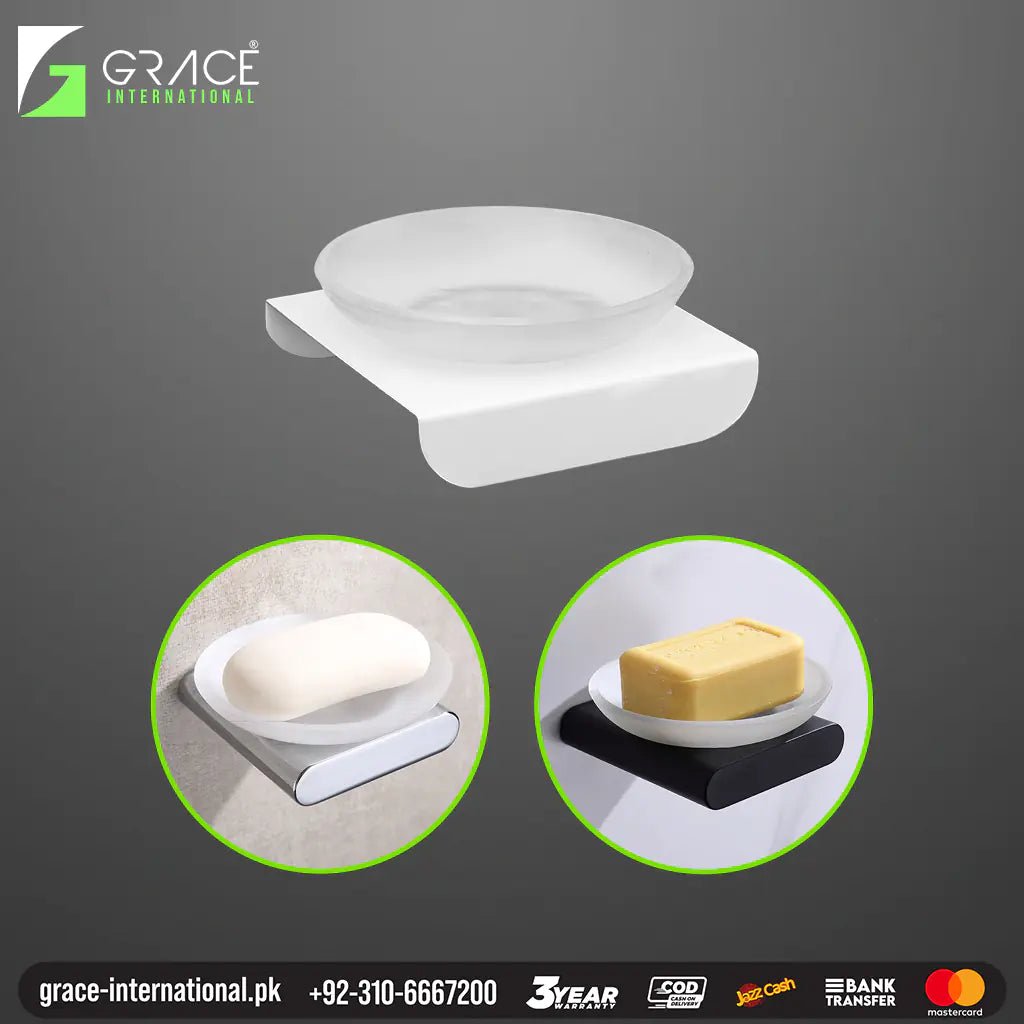 Smart Soap Dish Wall Soap Holder for Bath and Kitchen Accessories - Grace International (Manufacturer)