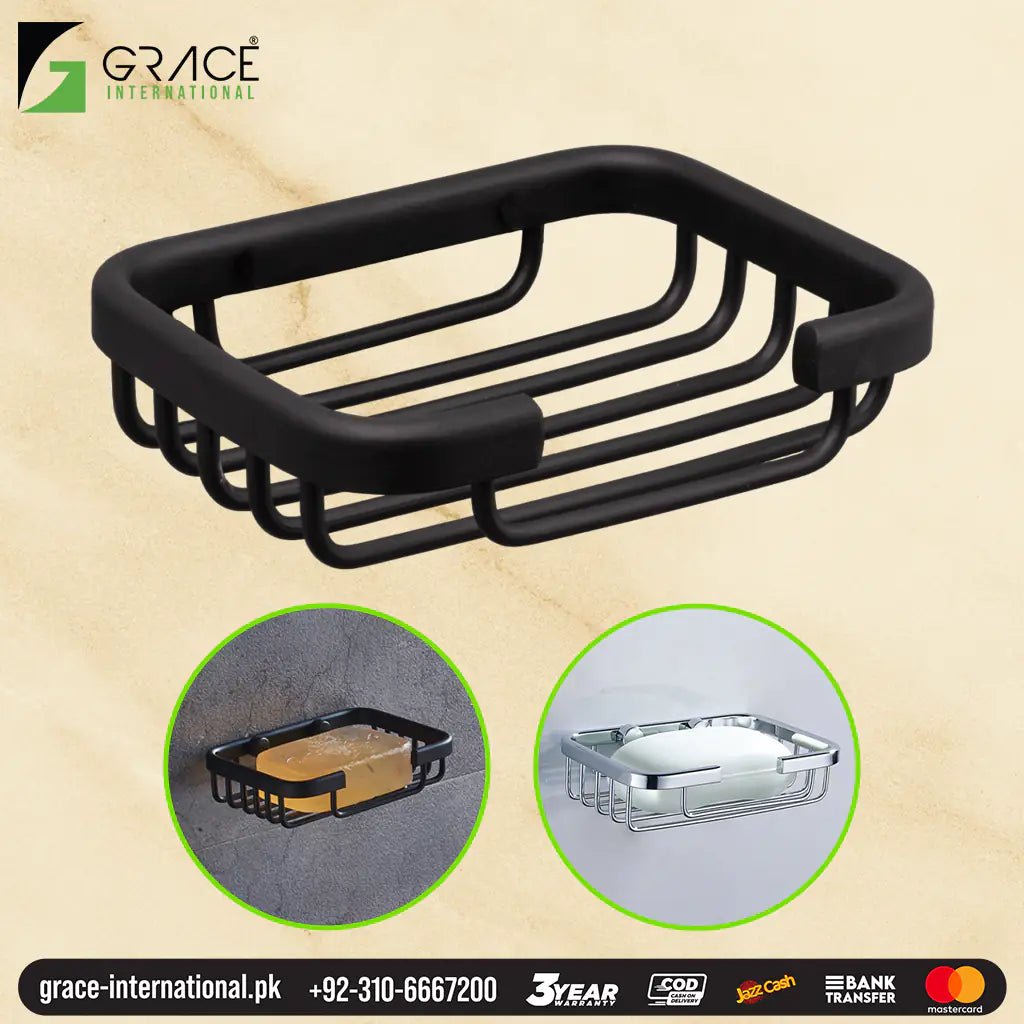 Soap Holder Bathroom Soap Dish Rectangular - Bathroom Accessories - Grace International (Manufacturer)