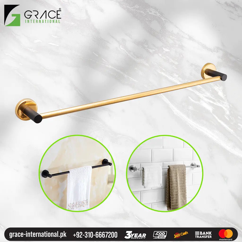 Towel Rail Towel Hanger for Bathroom Kitchen Accessories Pakistan (Fast Range) - Grace International (Manufacturer)