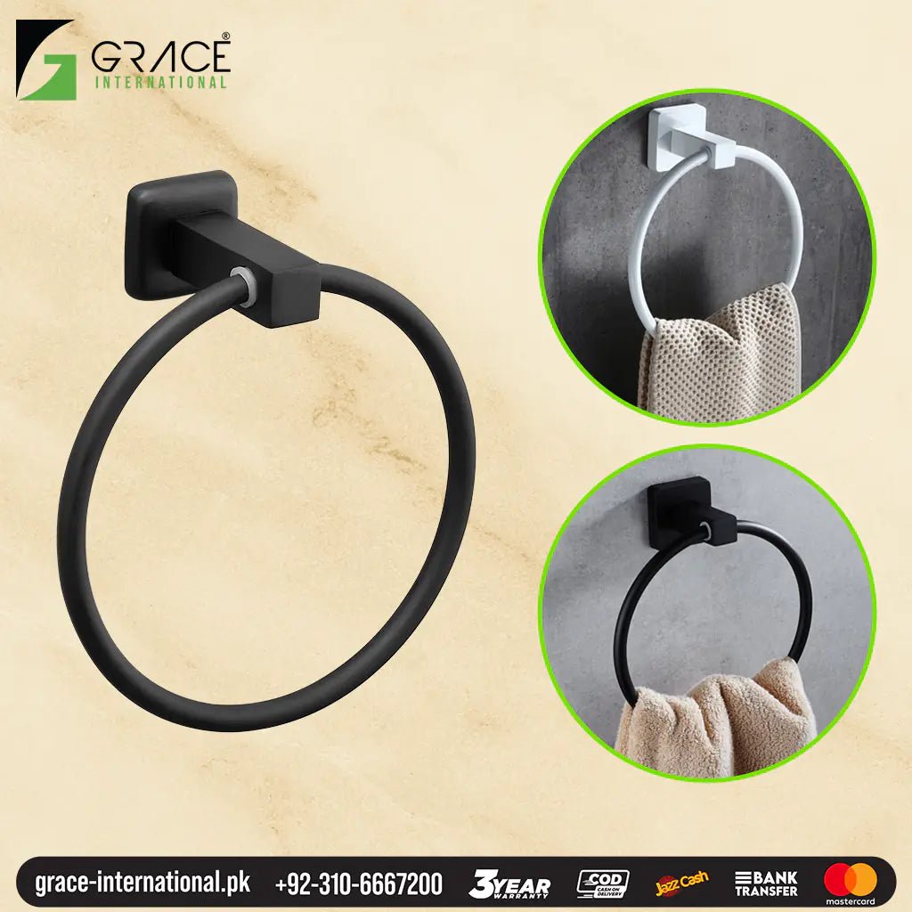 Towel Ring Hanger Holder for Bathroom Basin Sink Side -Ring-Jet - Grace International (Manufacturer)